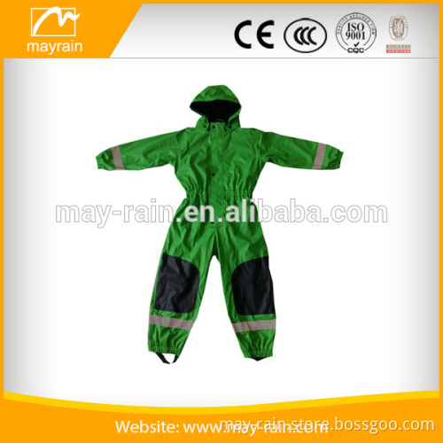 2016 kids new design pu high quality clothes set